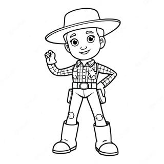 Jessie Toy Story Coloring Page 37165-30943