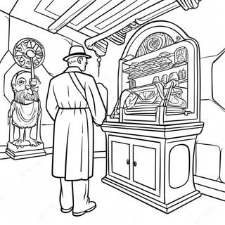 Xavier Riddle And The Secret Museum Coloring Page 37175-30947