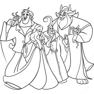 Disney Villains Coloring Page 3719-3019