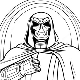 Dr Doom Coloring Page 37215-30983