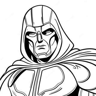 Dr Doom Coloring Page 37215-30984