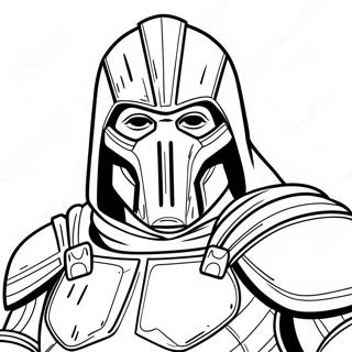 Dr Doom In Battle Armor Coloring Page 37216-30985