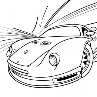 Fast Racing Derby Car Coloring Page 37226-30997