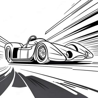 Fast Racing Derby Car Coloring Page 37226-30998