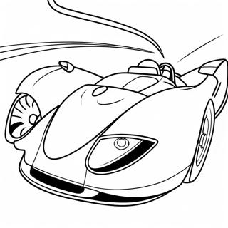 Fast Racing Derby Car Coloring Page 37226-30999