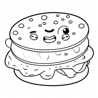 Cute Toca Boca Crumpets Coloring Page 37236-31003