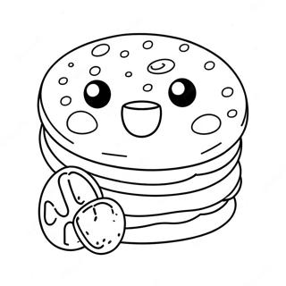 Cute Toca Boca Crumpets Coloring Page 37236-31004