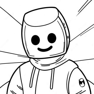 Marshmello Coloring Page 37275-31036