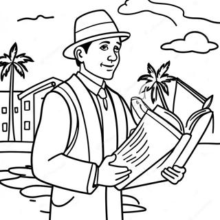 Missionary Coloring Page 37295-31059