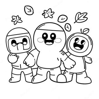 Fall Guys Coloring Page 3729-3026