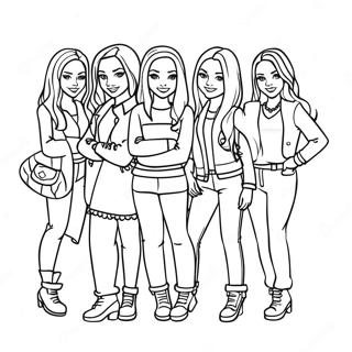 Mean Girls Coloring Page 37305-31044