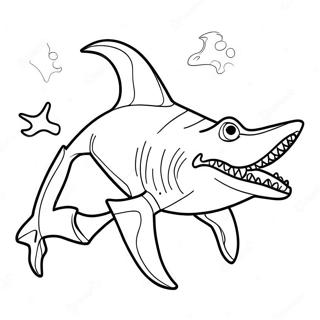 Goblin Shark Coloring Page 37315-31082