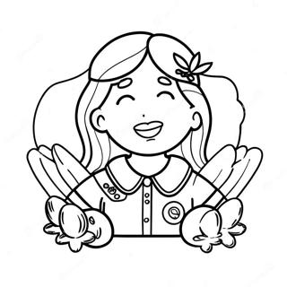 Girl Scout Law Coloring Page 37335-31078