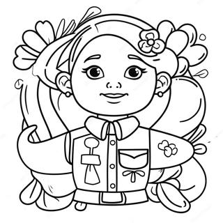 Girl Scout Law Coloring Page 37335-31079