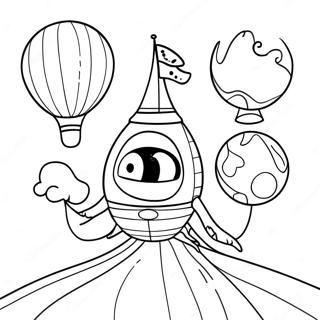 Oh The Places You'll Go Coloring Pages