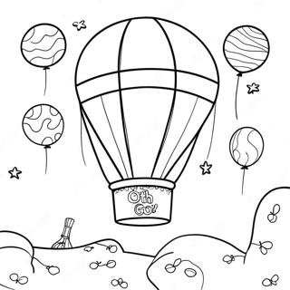 Whimsical Oh The Places You Ll Go Coloring Page 37356-31098