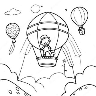 Whimsical Oh The Places You Ll Go Coloring Page 37356-31100