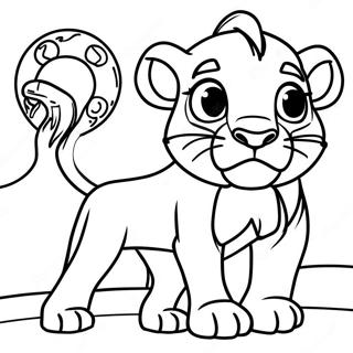 Lion King 2 Coloring Pages