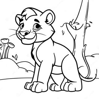 Lion King 2 Coloring Page 37365-31114