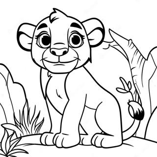 Lion King 2 Coloring Page 37365-31115