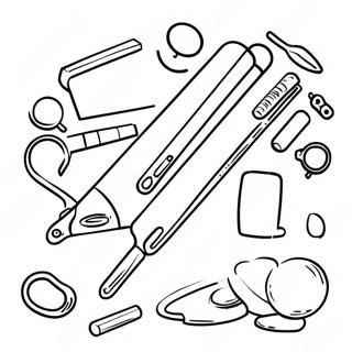 Doctor Tools Coloring Page 37395-31122