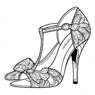 Heels Coloring Page 37415-31147