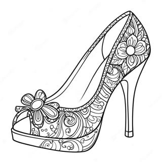 Heels Coloring Page 37415-31148