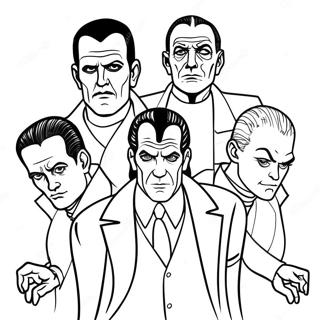 Universal Monsters Coloring Page 37445-31166