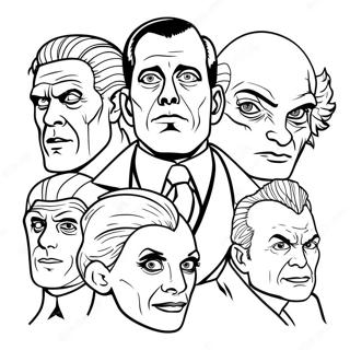 Universal Monsters Coloring Page 37445-31168