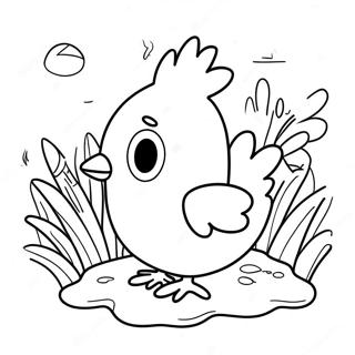 Adventurous Where S Chicky Coloring Page 37456-31181