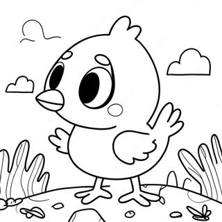 Adventurous Where S Chicky Coloring Page 37456-31184