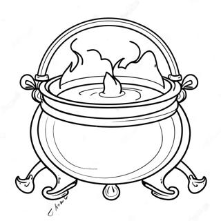 Cauldron Coloring Page 37475-31195