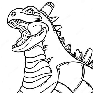 Mechagodzilla Coloring Page 3749-3044