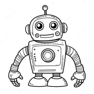 Rob The Robot Coloring Page 37525-31234