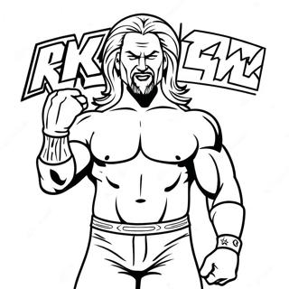 Wwe Coloring Page 37595-31286