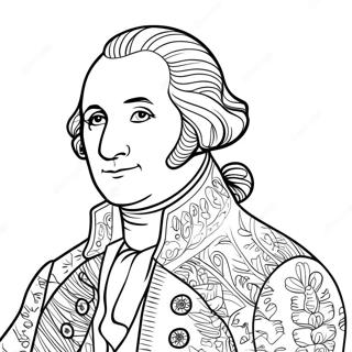 George Washington Coloring Page 37616-31294