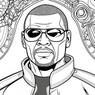 Nick Fury Coloring Page 37626-31311