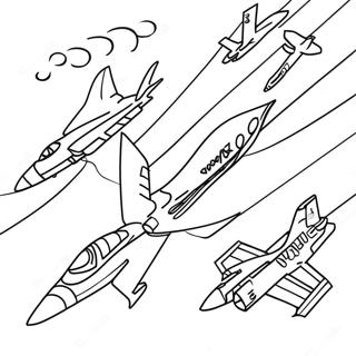 Blue Angels Coloring Pages