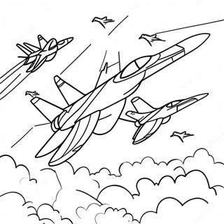 Blue Angels Coloring Page 37636-31332