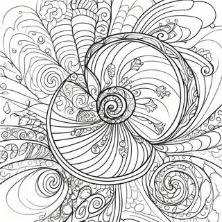 Swirl Pattern Coloring Page 37676-31346