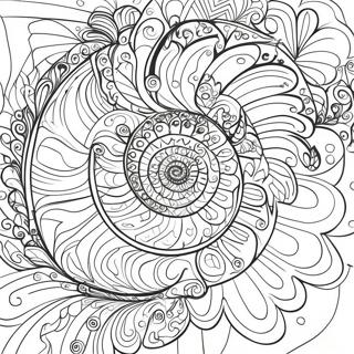 Spiral Swirl Coloring Page 37677-31351