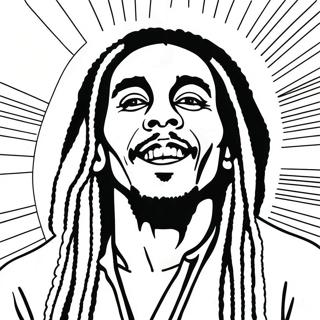 Bob Marley Coloring Page 37706-31372