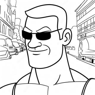 Johnny Bravo Coloring Page 37726-31394