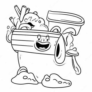 Toilet Bound Characters Coloring Page 37777-31435