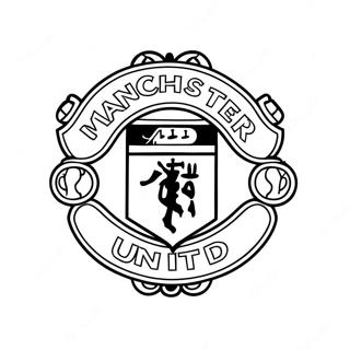 Manchester United Coloring Page 37796-31438