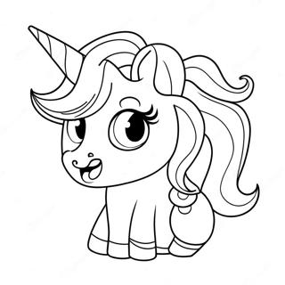 Unicorn Lol Pets Coloring Page 37806-31443