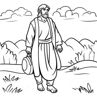 Prodigal Son Returning Home Coloring Page 37817-31468