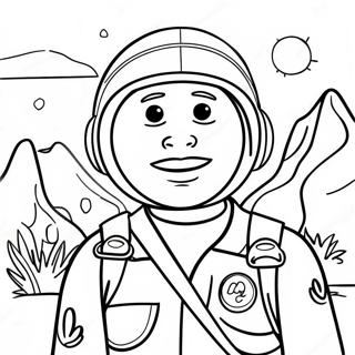 Explorer Coloring Page 37826-31464