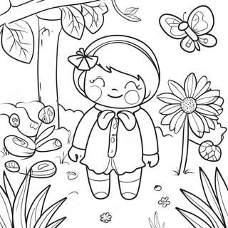 Secret Garden Coloring Page 37886-31511