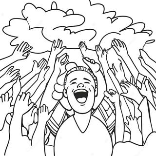 Colorful Unity Day Celebration Coloring Page 37907-31528